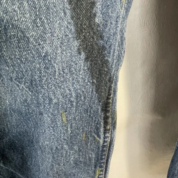Levis 501xx Vtg 90's Men's Denim Blue jeans TAG 35Wx32L Button Fly MADE IN USA.